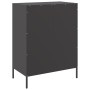 Aparador de acero negro 68x39x89 cm de , Aparadores - Ref: Foro24-842982, Precio: 147,56 €, Descuento: %