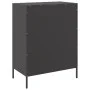 Aparador de acero negro 68x39x89 cm de , Aparadores - Ref: Foro24-842982, Precio: 145,85 €, Descuento: %
