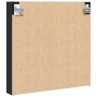 Vitrina de madera de ingeniería negra 60x8,5x58 cm de , Estantes y estanterías - Ref: Foro24-847962, Precio: 40,99 €, Descuen...