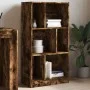 Estantería madera de ingeniería roble ahumado 57x28,5x107,5 cm de , Librerías y estanterías - Ref: Foro24-848007, Precio: 59,...