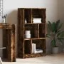 Estantería madera de ingeniería roble ahumado 57x28,5x107,5 cm de , Librerías y estanterías - Ref: Foro24-848007, Precio: 59,...