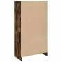 Estantería madera de ingeniería roble ahumado 57x28,5x107,5 cm de , Librerías y estanterías - Ref: Foro24-848007, Precio: 59,...