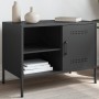 Mueble de TV acero negro 68x39x50,5 cm de , Muebles TV - Ref: Foro24-842994, Precio: 72,21 €, Descuento: %