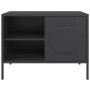 Mueble de TV acero negro 68x39x50,5 cm de , Muebles TV - Ref: Foro24-842994, Precio: 72,21 €, Descuento: %