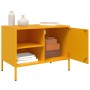 Muebles para TV 2 piezas acero amarillo mostaza 68x39x50,5 cm de , Muebles TV - Ref: Foro24-843001, Precio: 137,40 €, Descuen...