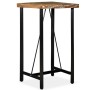 Mesa de bar de madera maciza reciclada 60x60x107 cm en Mesas de comedor | Comprar online en Foru.es