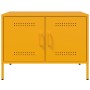 Mueble de TV de acero amarillo mostaza 68x39x50,5 cm de , Muebles TV - Ref: Foro24-842940, Precio: 79,07 €, Descuento: %
