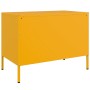 Mueble de TV de acero amarillo mostaza 68x39x50,5 cm de , Muebles TV - Ref: Foro24-842940, Precio: 79,07 €, Descuento: %