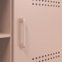 Mueble de TV de acero rosa 100,5x39x50,5 cm de , Muebles TV - Ref: Foro24-842989, Precio: 97,96 €, Descuento: %
