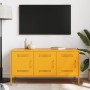 Mueble de TV de acero amarillo mostaza 100,5x39x50,5 cm de , Muebles TV - Ref: Foro24-842949, Precio: 123,00 €, Descuento: %