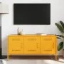 Mueble de TV de acero amarillo mostaza 100,5x39x50,5 cm de , Muebles TV - Ref: Foro24-842949, Precio: 118,28 €, Descuento: %