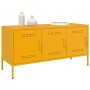 Mueble de TV de acero amarillo mostaza 100,5x39x50,5 cm de , Muebles TV - Ref: Foro24-842949, Precio: 123,00 €, Descuento: %