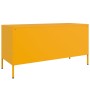 Mueble de TV de acero amarillo mostaza 100,5x39x50,5 cm de , Muebles TV - Ref: Foro24-842949, Precio: 123,00 €, Descuento: %