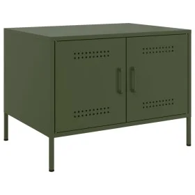 Cold-rolled steel olive green coffee table 68x50x50.5 cm by , Coffee table - Ref: Foro24-843034, Price: 89,42 €, Discount: %