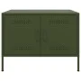 Mesa de centro acero laminado en frío verde oliva 68x50x50,5 cm de , Mesas de centro - Ref: Foro24-843034, Precio: 89,42 €, D...