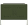 Mesa de centro acero laminado en frío verde oliva 68x50x50,5 cm de , Mesas de centro - Ref: Foro24-843034, Precio: 90,44 €, D...