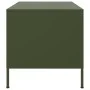 Mesa de centro acero laminado en frío verde oliva 68x50x50,5 cm de , Mesas de centro - Ref: Foro24-843034, Precio: 89,42 €, D...