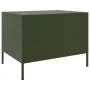 Mesa de centro acero laminado en frío verde oliva 68x50x50,5 cm de , Mesas de centro - Ref: Foro24-843034, Precio: 89,42 €, D...
