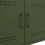 Mesa de centro acero laminado en frío verde oliva 68x50x50,5 cm de , Mesas de centro - Ref: Foro24-843034, Precio: 89,42 €, D...
