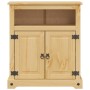 Armario de baño Corona madera maciza de pino 70x33x80 cm de , Muebles de baño - Ref: Foro24-4013405, Precio: 111,59 €, Descue...