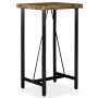 Mesa de bar de madera maciza reciclada 60x60x107 cm en Mesas de comedor | Comprar online en Foru.es