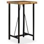 Mesa de bar de madera maciza reciclada 60x60x107 cm en Mesas de comedor | Comprar online en Foru.es