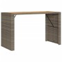 Juego de bar de jardín 9 piezas con cojines ratán PE gris de , Conjuntos de jardín - Ref: Foro24-3261520, Precio: 696,46 €, D...