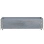 Collar de palet madera maciza de pino gris 80x60 cm de , Plataformas de carga y palés - Ref: Foro24-4010266, Precio: 35,13 €,...