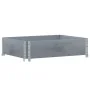 Collar de palet madera maciza de pino gris 80x60 cm de , Plataformas de carga y palés - Ref: Foro24-4010266, Precio: 34,09 €,...