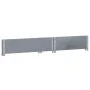 Collar de palet madera maciza de pino gris 80x60 cm de , Plataformas de carga y palés - Ref: Foro24-4010266, Precio: 34,09 €,...