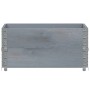 Collares de palets 2 uds madera maciza de pino gris 80x60 cm de , Plataformas de carga y palés - Ref: Foro24-4010270, Precio:...