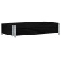 Collar de palet madera maciza de pino negro 100x50 cm de , Plataformas de carga y palés - Ref: Foro24-4010279, Precio: 46,80 ...