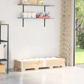 Collar de palet madera maciza de pino 150x50 cm de , Plataformas de carga y palés - Ref: Foro24-4010293, Precio: 52,37 €, Des...