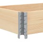 Collar de palet madera maciza de pino 150x50 cm de , Plataformas de carga y palés - Ref: Foro24-4010293, Precio: 67,03 €, Des...
