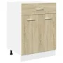 Mueble bajo cocina con cajón madera roble Sonoma 60x46x81,5 cm de , Armarios de cocina - Ref: Foro24-849614, Precio: 80,65 €,...