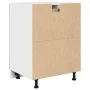 Mueble bajo cocina con cajón madera roble Sonoma 60x46x81,5 cm de , Armarios de cocina - Ref: Foro24-849614, Precio: 80,65 €,...