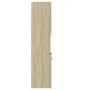 Armario de baño madera ingeniería roble Sonoma 30x30x130 cm de , Tocadores de baño - Ref: Foro24-849635, Precio: 51,63 €, Des...