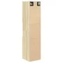 Armario de baño madera ingeniería roble Sonoma 30x30x130 cm de , Tocadores de baño - Ref: Foro24-849635, Precio: 51,63 €, Des...