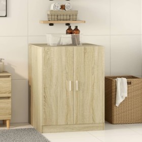 Armario de lavadora roble Sonoma 70,5x71,5x91,5 cm de , Accesorios para lavadoras y secadoras - Ref: Foro24-849649, Precio: 1...