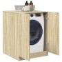 Armario de lavadora roble Sonoma 70,5x71,5x91,5 cm de , Accesorios para lavadoras y secadoras - Ref: Foro24-849649, Precio: 1...