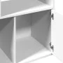 Estantería de madera de ingeniería blanca 70x36x189 cm de , Librerías y estanterías - Ref: Foro24-3295317, Precio: 114,45 €, ...