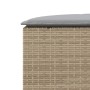 Sofá de jardín semicircular 2 piezas ratán sintético beige de , Sofás de exterior - Ref: Foro24-3262072, Precio: 594,81 €, De...