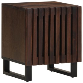 Mesita de noche de madera maciza de mango 40x34x46 cm de , Mesitas de noche - Ref: Foro24-377420, Precio: 70,58 €, Descuento: %