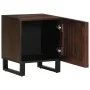 Mesita de noche de madera maciza de mango 40x34x46 cm de , Mesitas de noche - Ref: Foro24-377420, Precio: 56,13 €, Descuento: %
