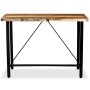 Mesa de bar de madera maciza reciclada 120x60x107 cm en Mesas de comedor | Comprar online en Foru.es