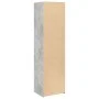 Aparador alto madera de ingeniería gris 50x41x185 cm de , Aparadores - Ref: Foro24-3281683, Precio: 102,37 €, Descuento: %