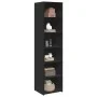 Aparador alto madera de ingeniería negro 45x41x185 cm de , Aparadores - Ref: Foro24-3281674, Precio: 102,55 €, Descuento: %