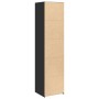 Aparador alto madera de ingeniería negro 45x41x185 cm de , Aparadores - Ref: Foro24-3281674, Precio: 103,89 €, Descuento: %