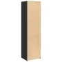 Aparador alto madera de ingeniería negro 50x41x185 cm de , Aparadores - Ref: Foro24-3281681, Precio: 106,48 €, Descuento: %