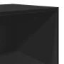 Aparador alto madera de ingeniería negro 50x41x185 cm de , Aparadores - Ref: Foro24-3281681, Precio: 106,48 €, Descuento: %